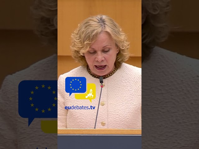 Putin will collapse sooner or later! Rasa Juknevičienė debates in EU Parliament