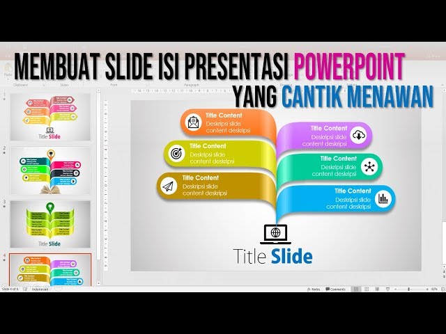Cara Membuat Slide Isi Presentasi PowerPoint yang Cantik Menawan