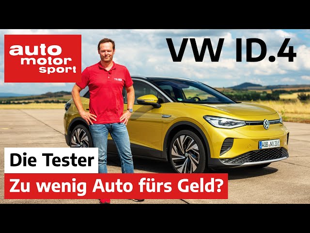 VW ID.4 Pro Performance: Zu wenig Auto fürs Geld? - Test/Review | auto motor und sport