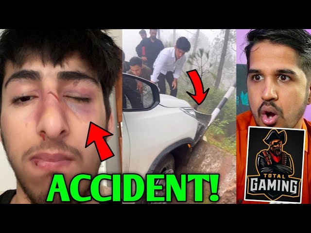 Free Fire YouTuber HUGE ACCIDENT!😢 Total Gaming ROAST Free Fire, Desi Gamers, Ungraduate Gamer