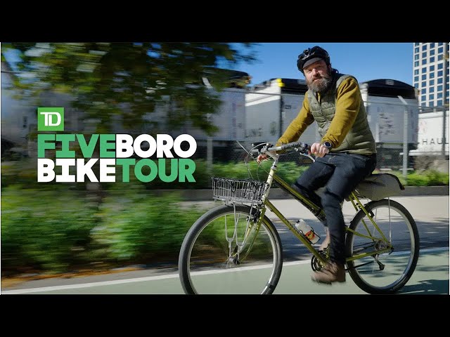 IRL New York City | 5 Boro Bike Tour | !sr !socials