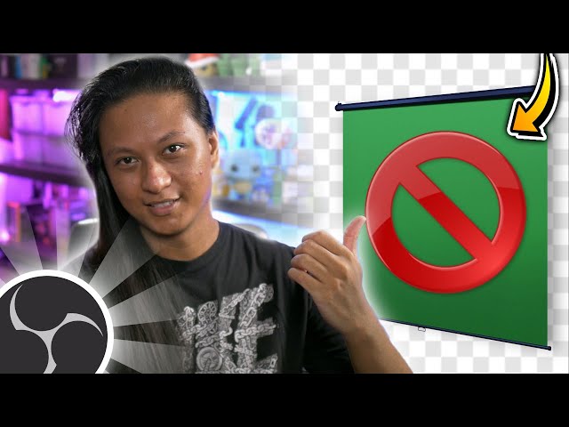 OBS Background Removal Filter WITHOUT A Green Screen! (Spoiler: It’s Not NVIDIA Broadcast)