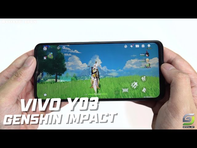 Vivo Y03 test game Genshin Impact Max Graphics | Helio G85