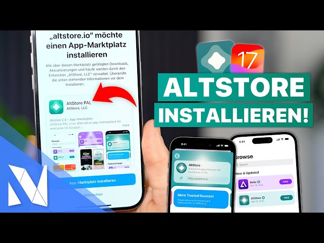 App Markplatz per SIDELOADING auf dem iPhone installieren - so gehts (iOS 17.4+) | Nils-Hendrik Welk