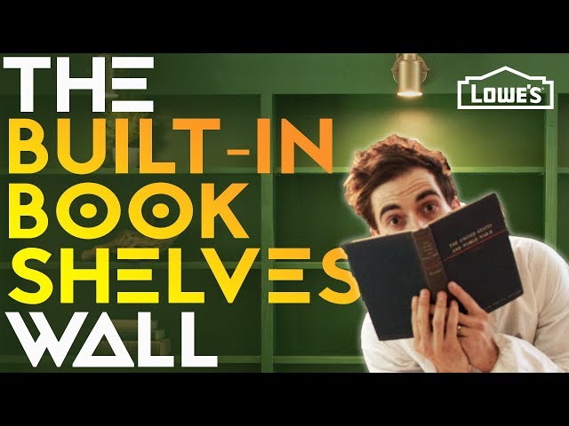 THE BUILT-IN BOOKSHELVES WALL /// Experiment #004