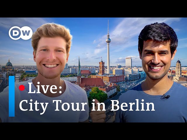 Discover Berlin with DW's Lukas Stege and Dhruv Rathee via Livestream