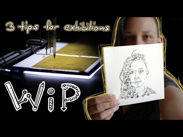 3 tips for your first pen plotter exhibition | KI Festival Heilbronn - WiP67