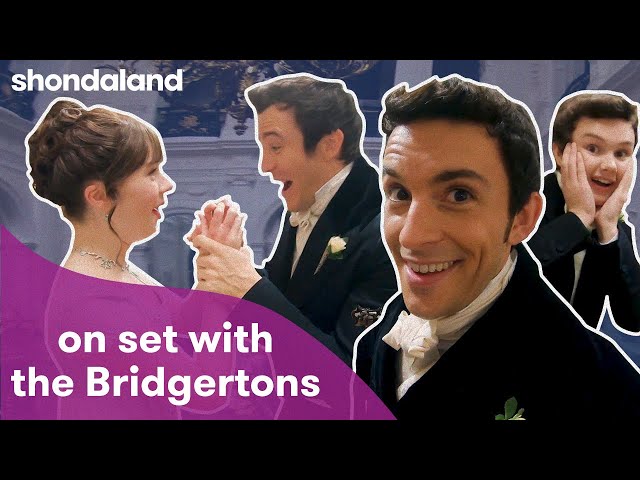 Behind the scenes w/ the Bridgerton Family | Shondaland
