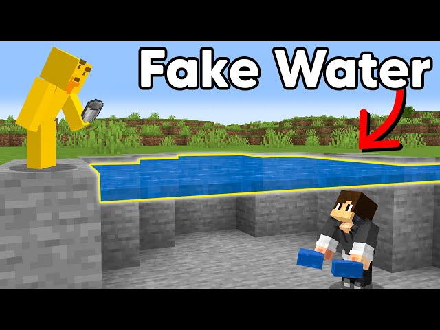 Using FAKE Water to FOOL My Friends