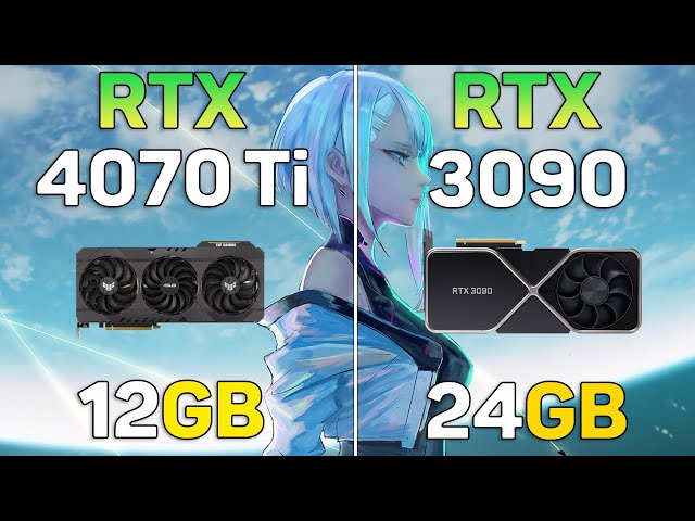 RTX 4070 Ti vs RTX 3090 - 10 Games Test