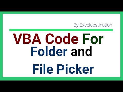 Excel VBA FileSystemObject for Files and Folders - FSO Examples