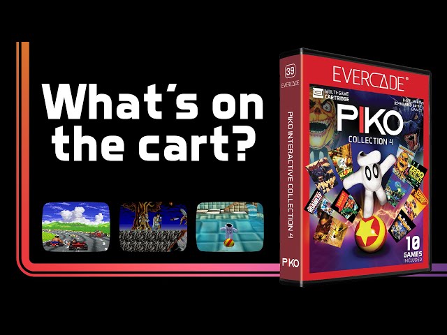 Evercade - What's on the cart? - Piko Interactive Collection 4