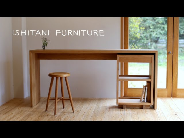 ISHITANI - Making an Oak Desk - mitered dovetail joint -