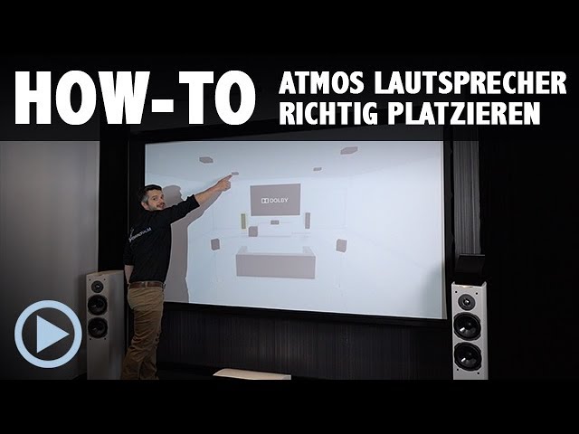 How-To: Best and Correct Dolby Atmos Speaker Placement