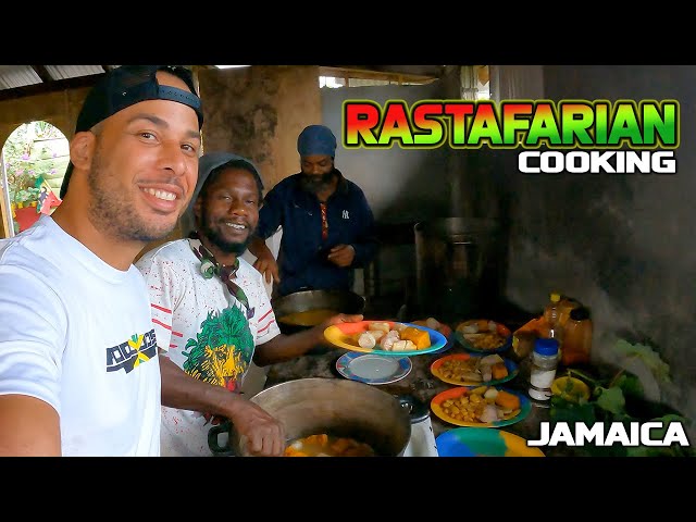 RASTAFARIAN COOKING ITAL / VEGAN FOOD WITH DREW BINSKY IN THE BLUE MOUNTIANS!!!(JAMAICAN FOOD)