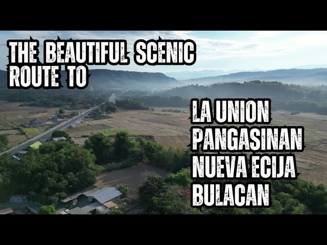 Isa Sa Pinaka Magandang KALSADAHAN Sa PILIPINAS | LA UNION | PANGASINAN | NUEVA ECIJA | BULACAN!