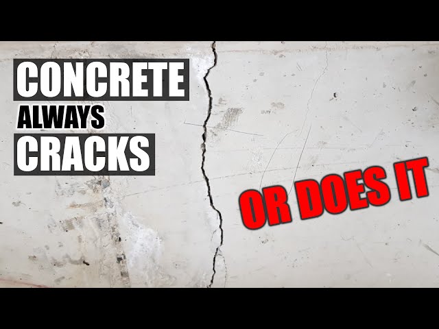 The Types of Concrete Cracks and how to prevent the cracks