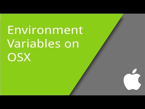 Managing Environmental (ENV) variables on Mac OSX