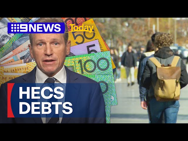 More than $3 billion of student debt to be slashed in upcoming budget | 9 News Australia