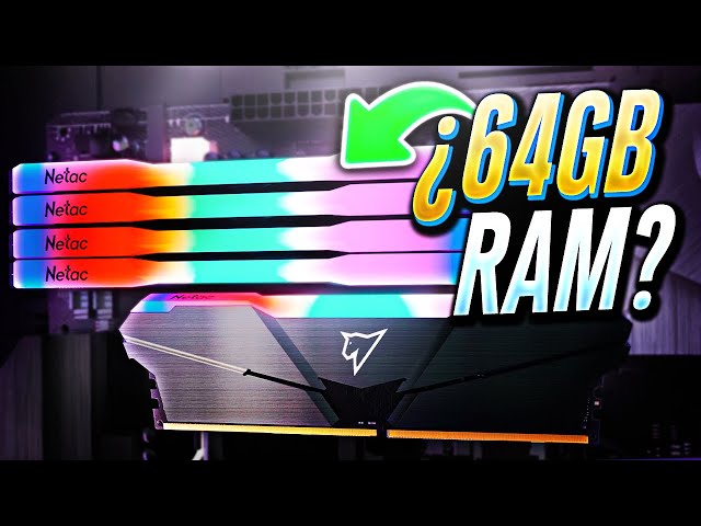 ✅ ¿Cuánta RAM necesitas para JUGAR? ⚡ ¡64gb de RAM para GAMING!