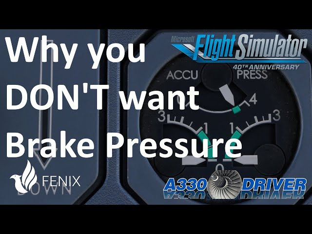 Pressure ZERO? Why you DON'T want to see BRAKE PRESSURE during the Brake Check | Real Airbus Pilot