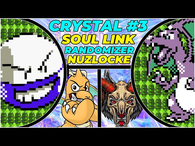 Pokemon CRYSTAL Soul Link RANDOMIZER Nuzlocke - PART 3