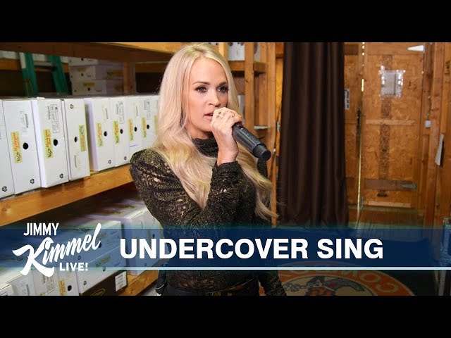 Carrie Underwood Pranks Unsuspecting Fans in Nashville