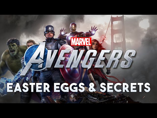 MARVEL'S AVENGERS Easter Eggs, Secrets & Details