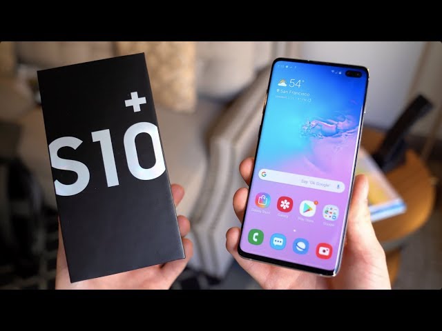 Samsung Galaxy S10+ Unboxing!