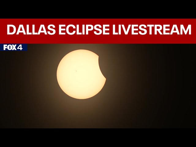 LIVE: Solar eclipse in Dallas, Texas | FOX 4