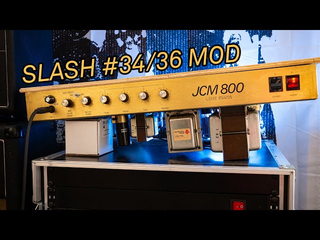 Slash AFD Tones in a 1983 Marshall JCM800 S.I.R. #34/36