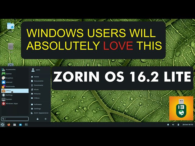 Zorin Os 16.2 Lite | thorough review | customization, wine, tiling, Ram, WM change
