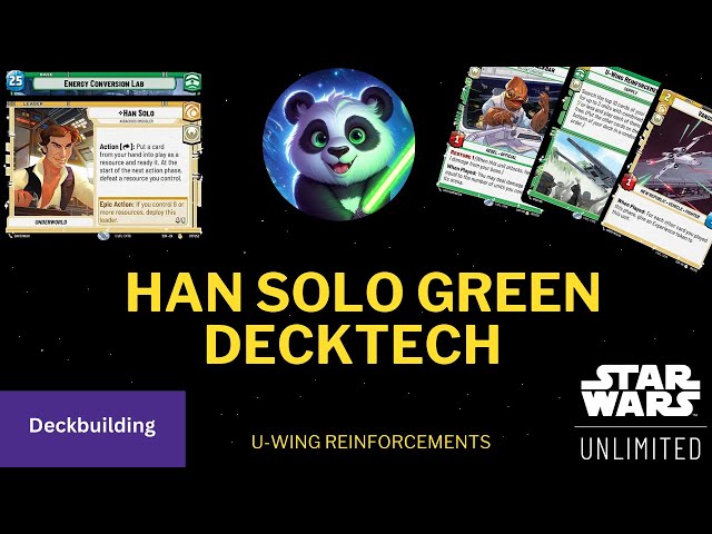 Han Solo Command Deck Tech - Star Wars Unlimited