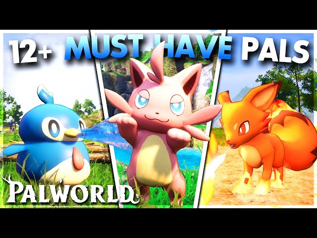 12+ Most USEFUL Pals EARLY GAME in Palworld (Palworld Tips & Tricks)