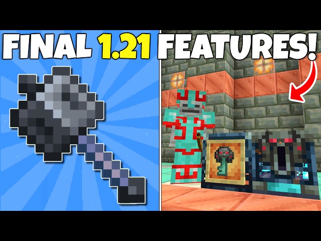 FINAL 1.21 FEATURES! Huge MACE Updates, Raid Farms Ruined & More! Minecraft 1.21 Update
