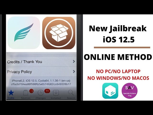 Jailbreak iOS 12.5 Online - For All Devices - Full Tutorial (Step by step) - No Computer - Chimera