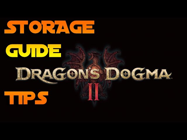 Dragon's Dogma 2 Where to find Storage. Why u should also store all materials. Sub Goal 84/100