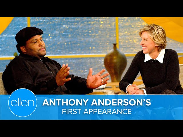 Anthony Anderson’s First Apperance on ‘Ellen’