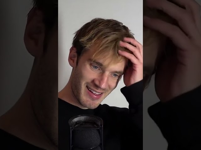 PewDiePie realizing he should probably retire