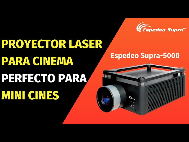 [Spanish Subtitles] Espedeo Supra-5000 RGB+ laser phosphor DCI-compliant cinema projector