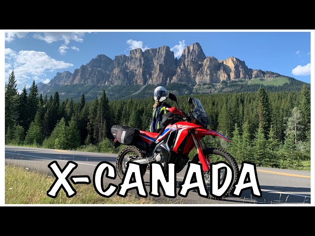 Cross Canada Trip 2021 - Vanlife Tour with Honda CRF300L Rally (Banff, Jasper, Sleeping Giant)