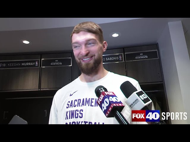 Domantas Sabonis on his Kings hosting the Warriors in Tuesday's 'win-or-go-home' Play-In game