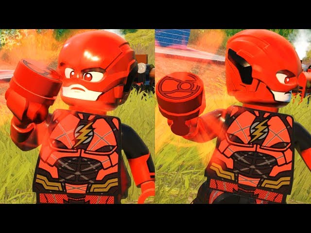 LEGO DC Super Villains - Red Lantern Flash (Custom Speedster)