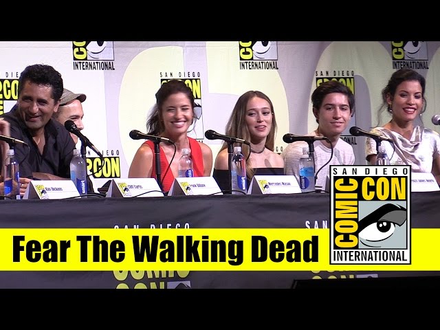 Fear the Walking Dead | Comic Con 2016 Full Panel (Cliff Curtis and Kim Dickens)