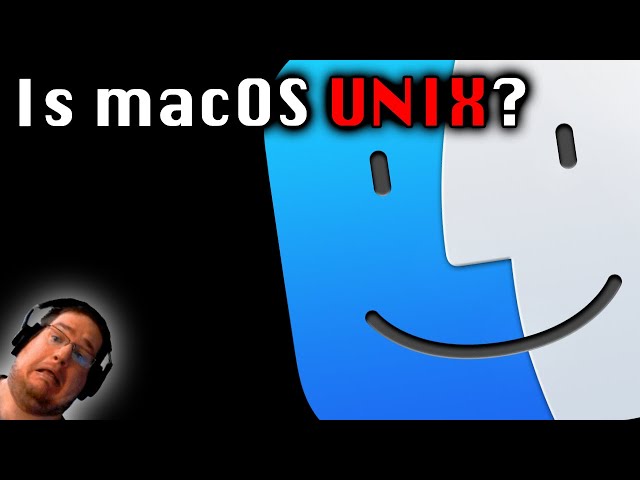 is macOS UNIX?