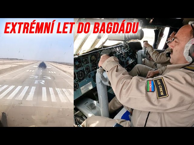 Jak se létá se sovětským IL-76? Extrémním nákladním letadlem do Bagdádu