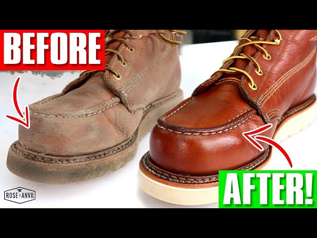 [ASMR] Everyone Does It Wrong! - How to Clean Red Wings, Thorogood, Thursday Boots