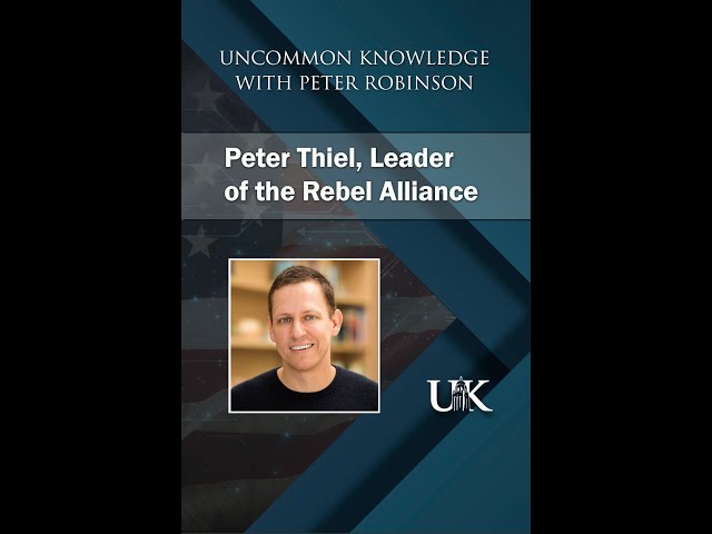 Peter Thiel, Leader of the Rebel Alliance #shorts
