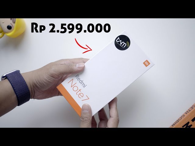 Unboxing Redmi Note 7 Resmi Indonesia - Hape Ghoib tahun 2019?