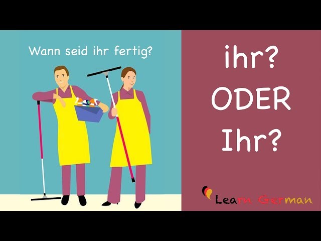 Learn German | Common Mistakes in German | ihr oder Ihr? | A1 | A2